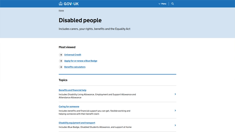 Direct Gov & Support